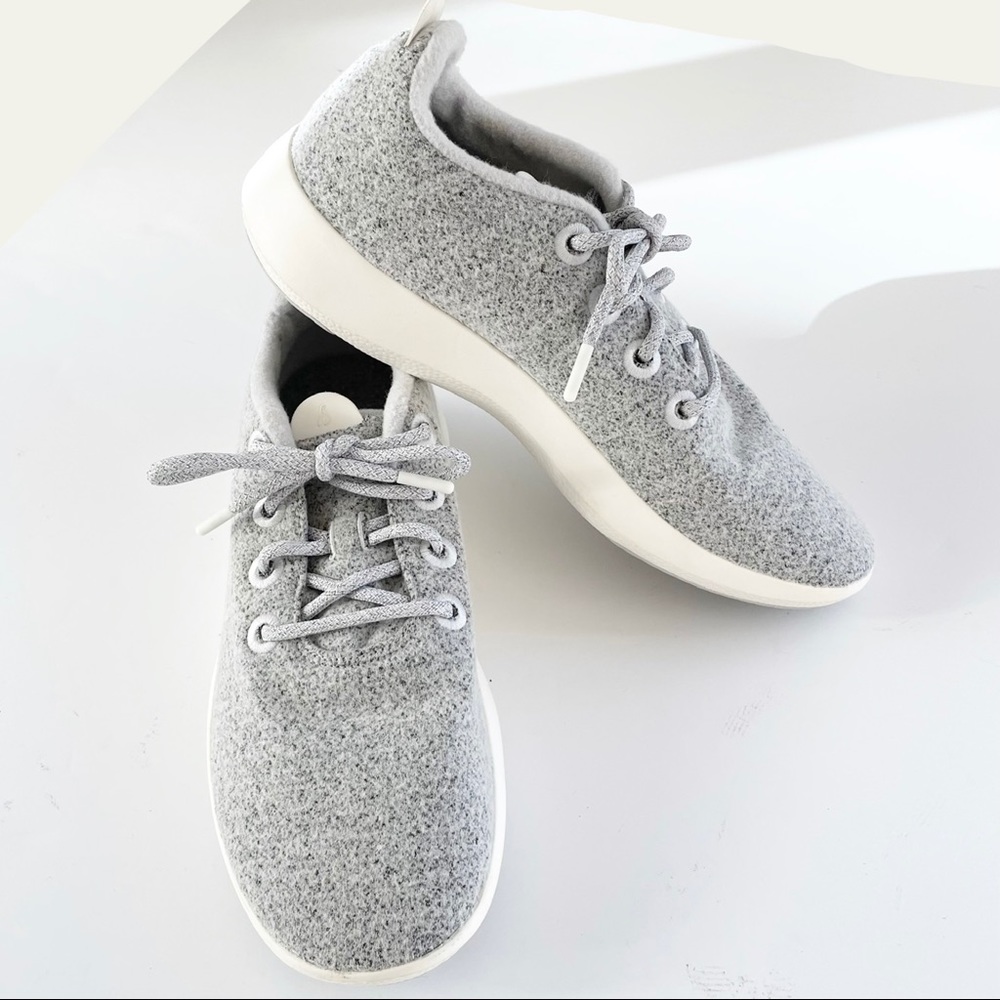 Allbirds Men’s Dapple Grey Wool Runners Sneakers
